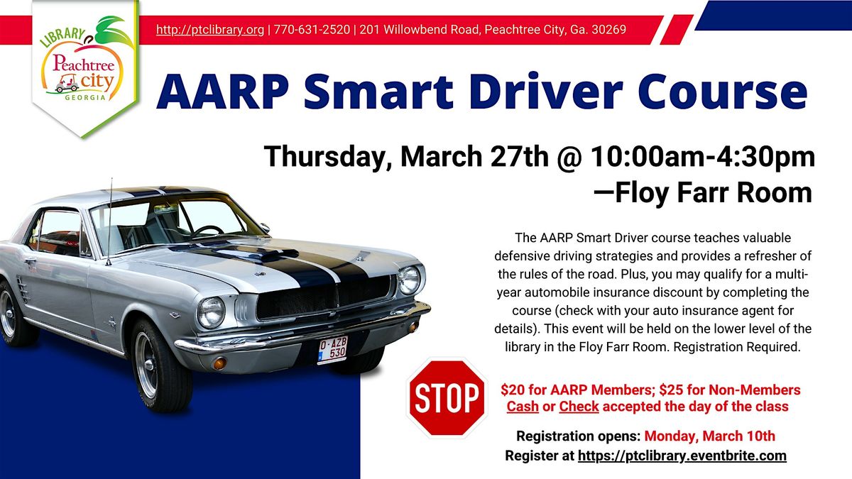 AARP Smart Driver Course - March 2025