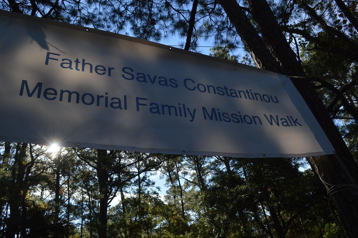 Father Sav Mission Walk