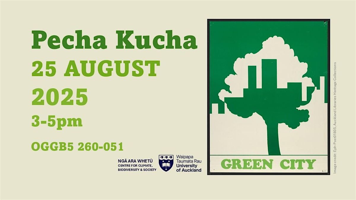 Pecha Kucha: Sustainable futures and collective wellbeing