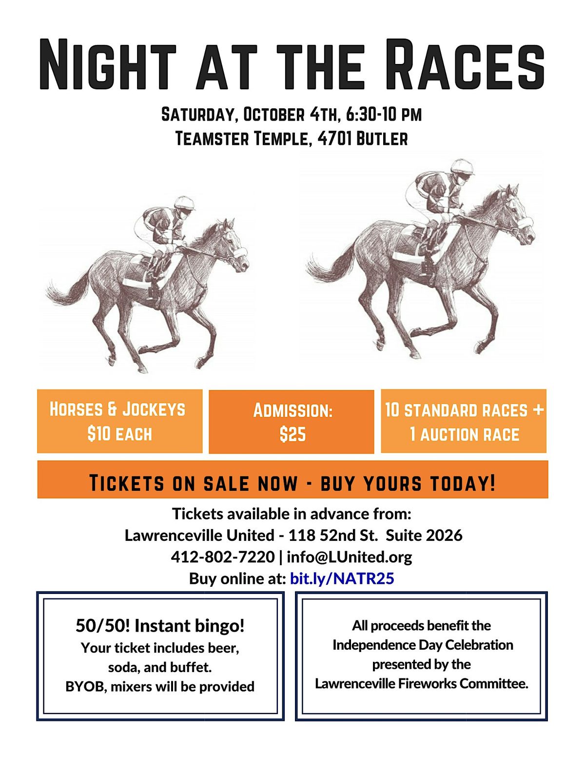 Lawrenceville Night at the Races 10\/4\/25