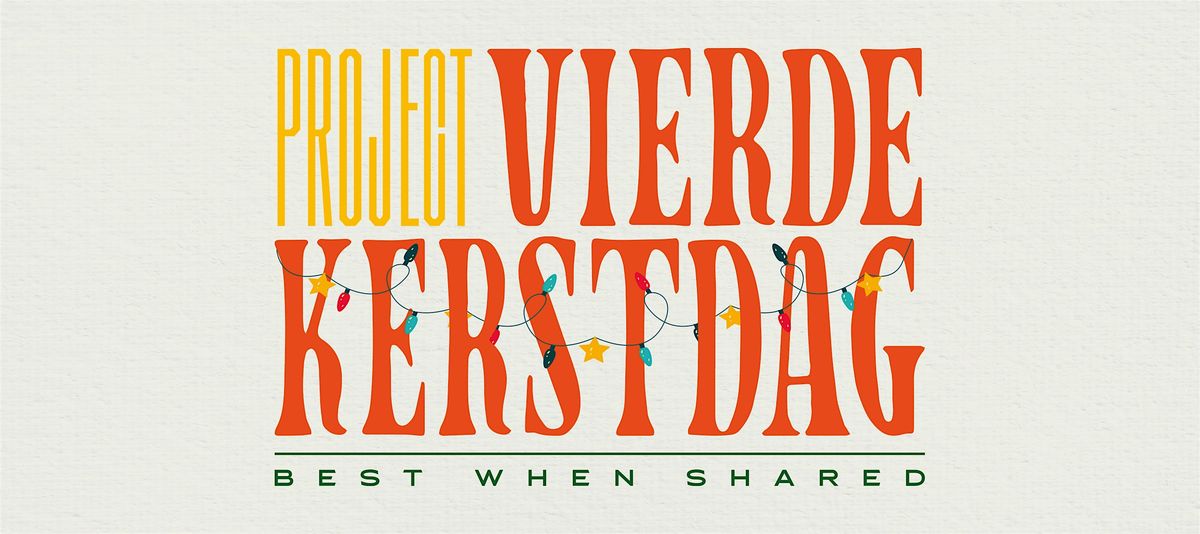 Vierde Kerstdag - H\u00e9t Kerstdiner Samen