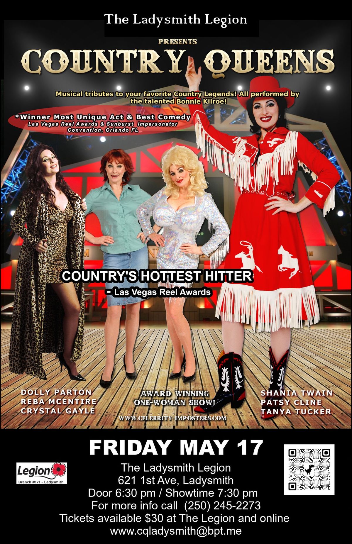 COUNTRY QUEENS comes to LADYSMITH