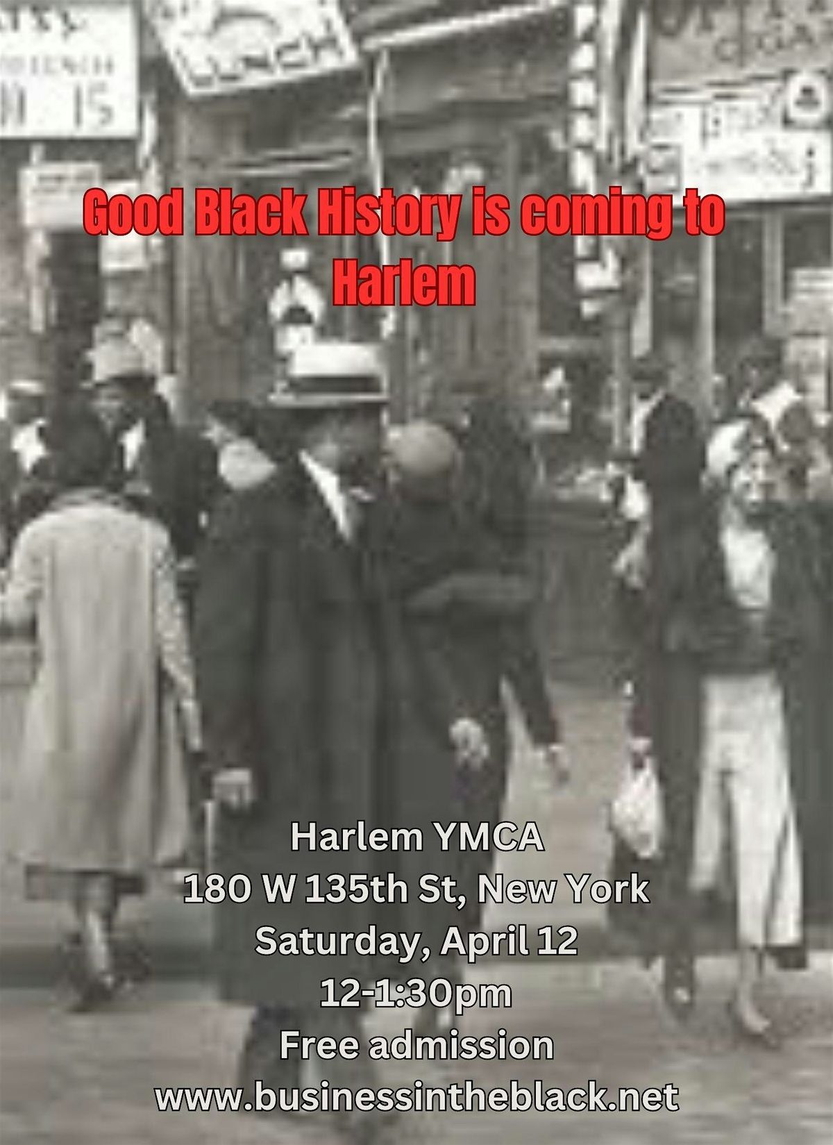 Anthony Brogdon author of Black Business Book is coming to the Harlem YMCA