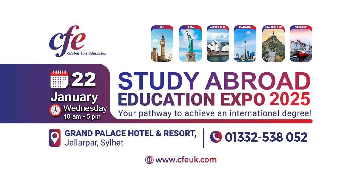 Study Abroad Education Expo 2025 \u2013 Sylhet