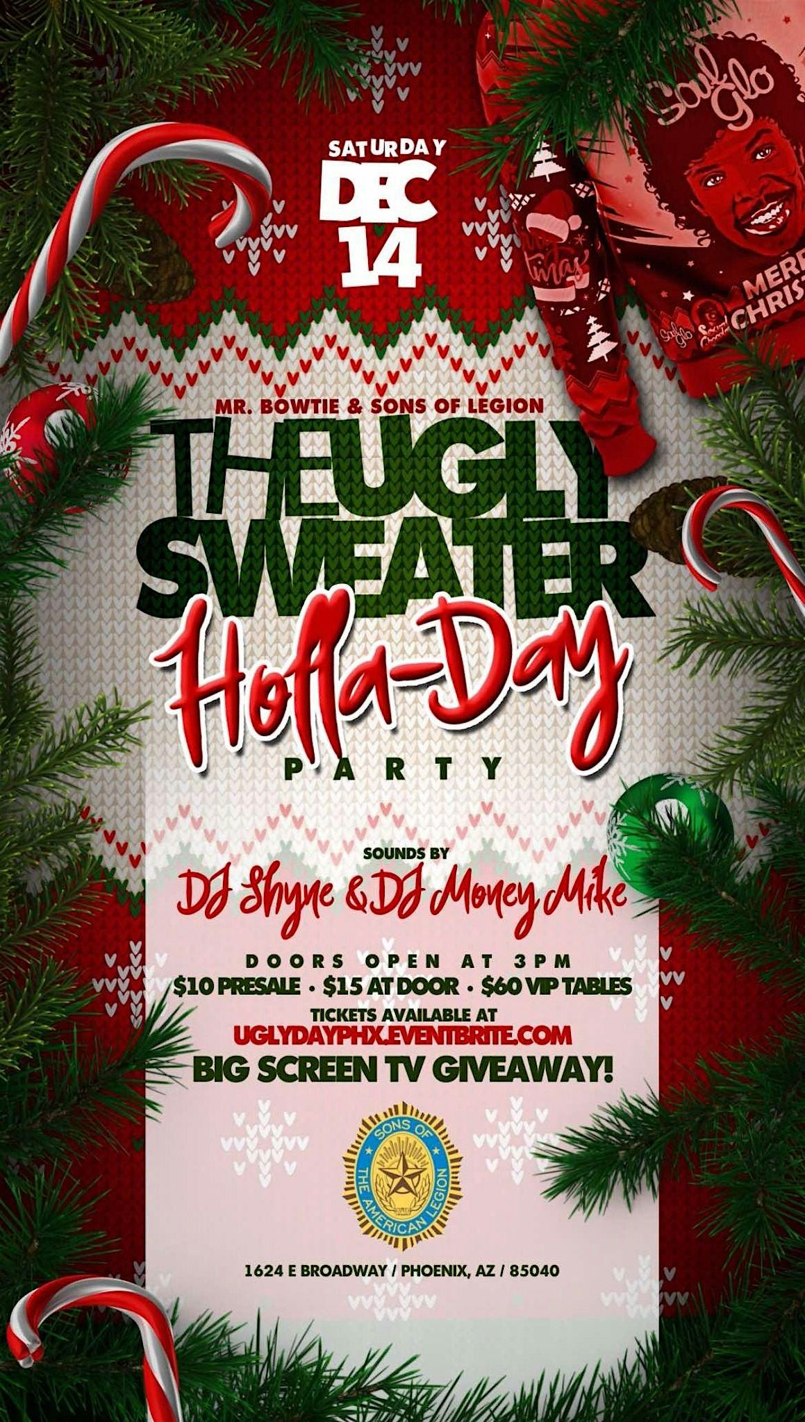 The Ugly Sweater  Holla - Day Party