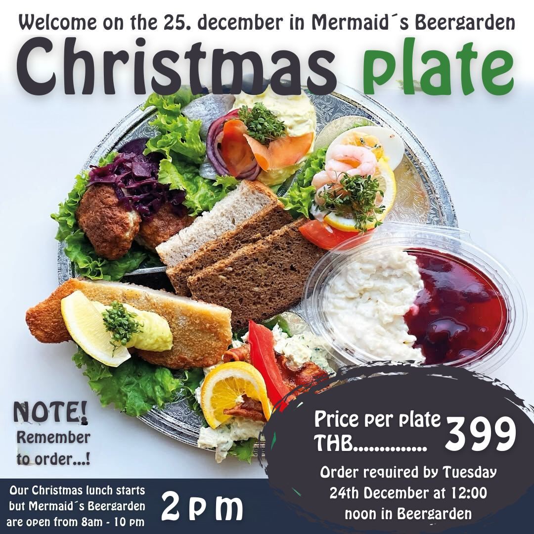 Christmas Plate 25 December 2024