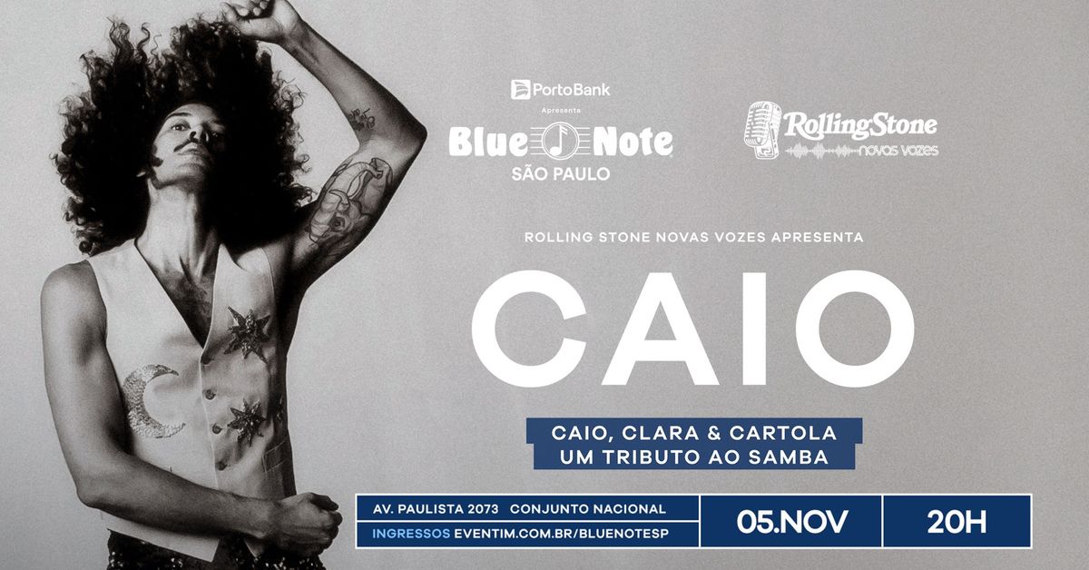 ROLLING STONE NOVAS VOZES APRESENTA: CAIO 