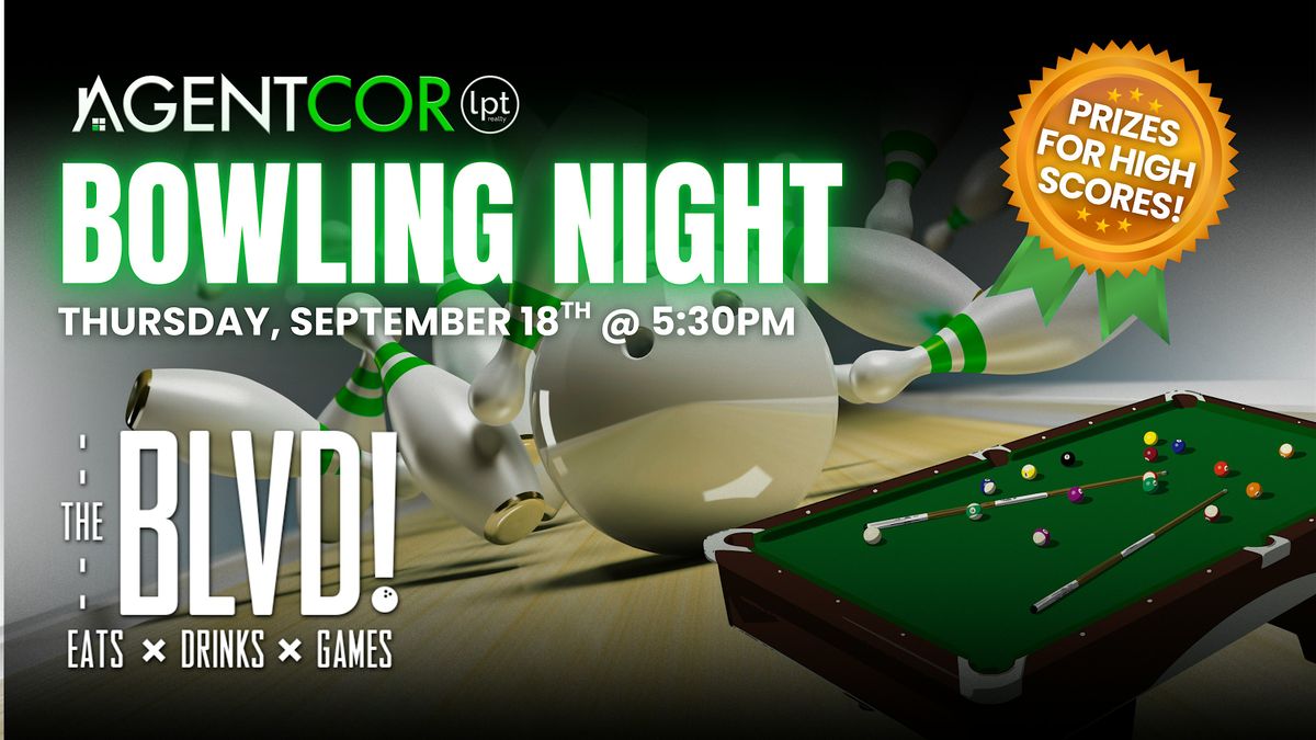Agentcor Bowling Night