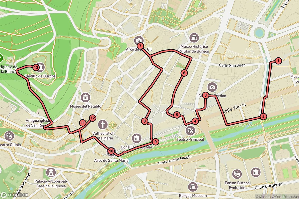 Burgos Audio Tour: Gothic Grandeur and Historic Charm in Burgos