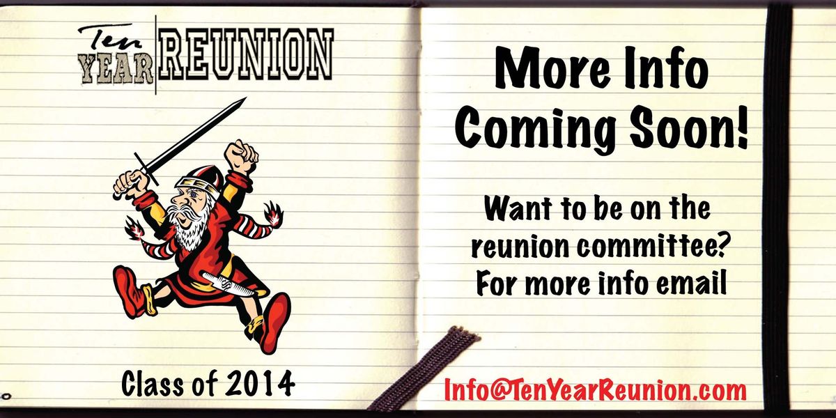 Class of 2014 - Schaumburg High School - Ten Year Reunion (Date TBD)