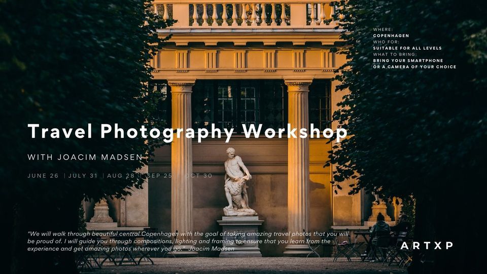 Learn Travel Photography in Copenhagen: Workshop & Tour