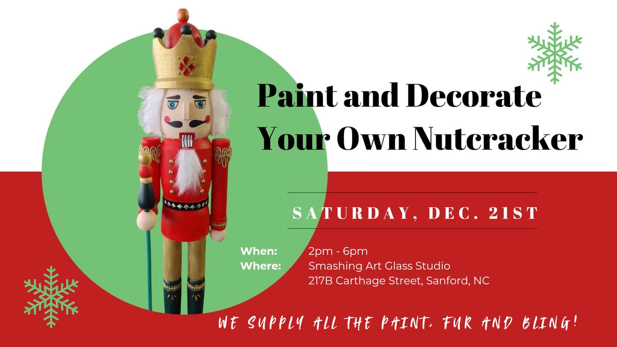 Paint and Decorate Your Own Nutcracker King