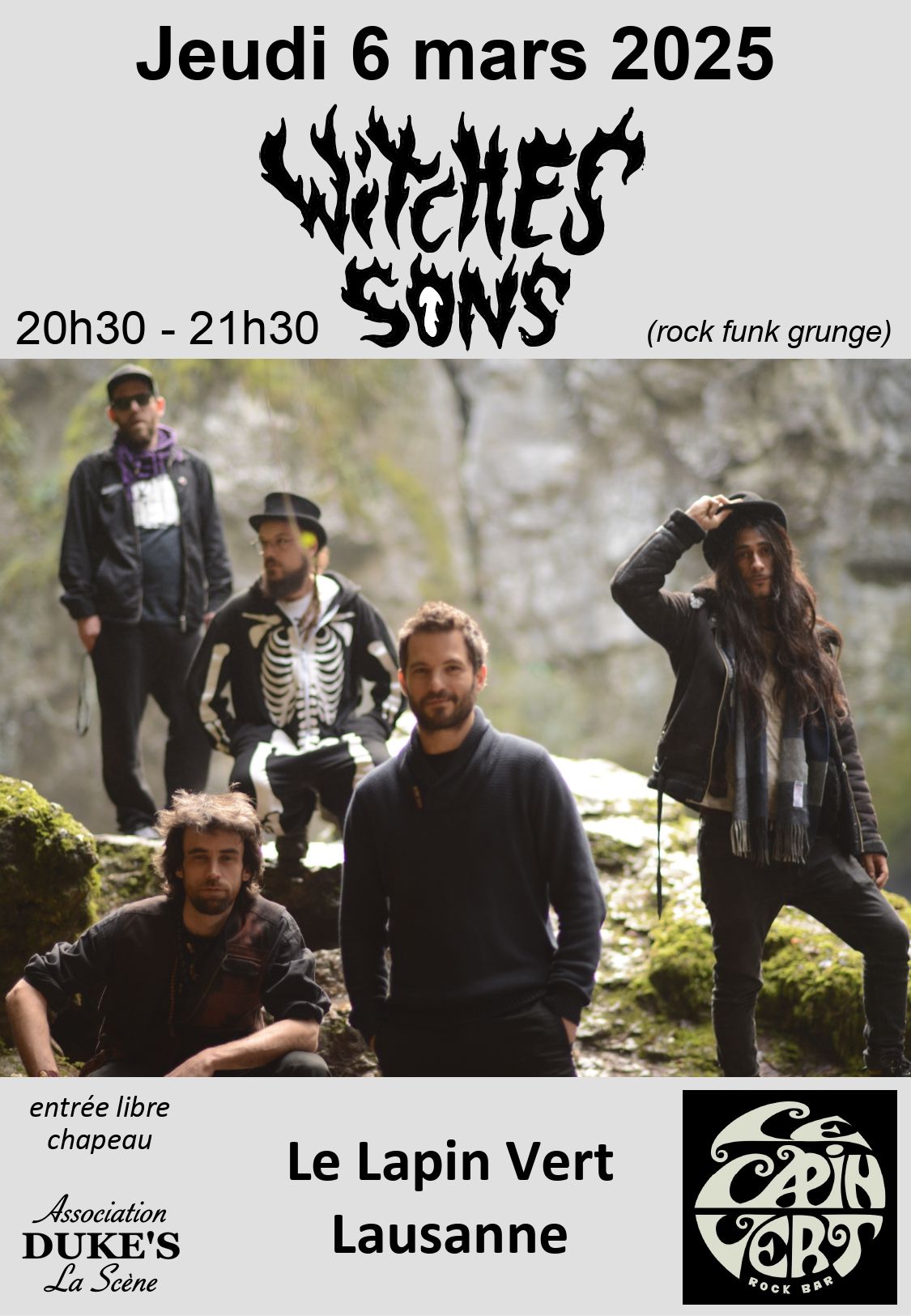 Witches Sons (rock funk grunge) 