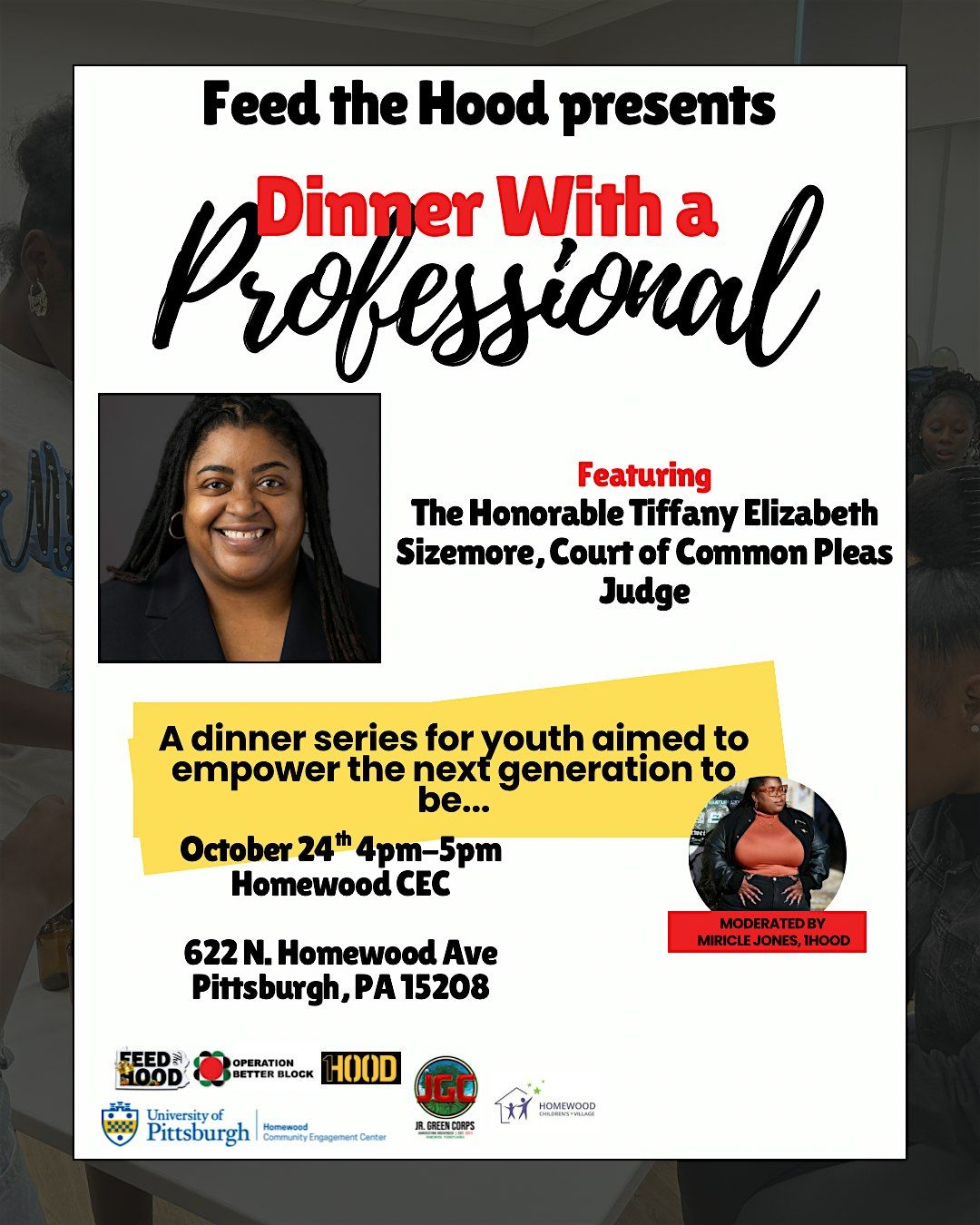 Dinner with a Professional