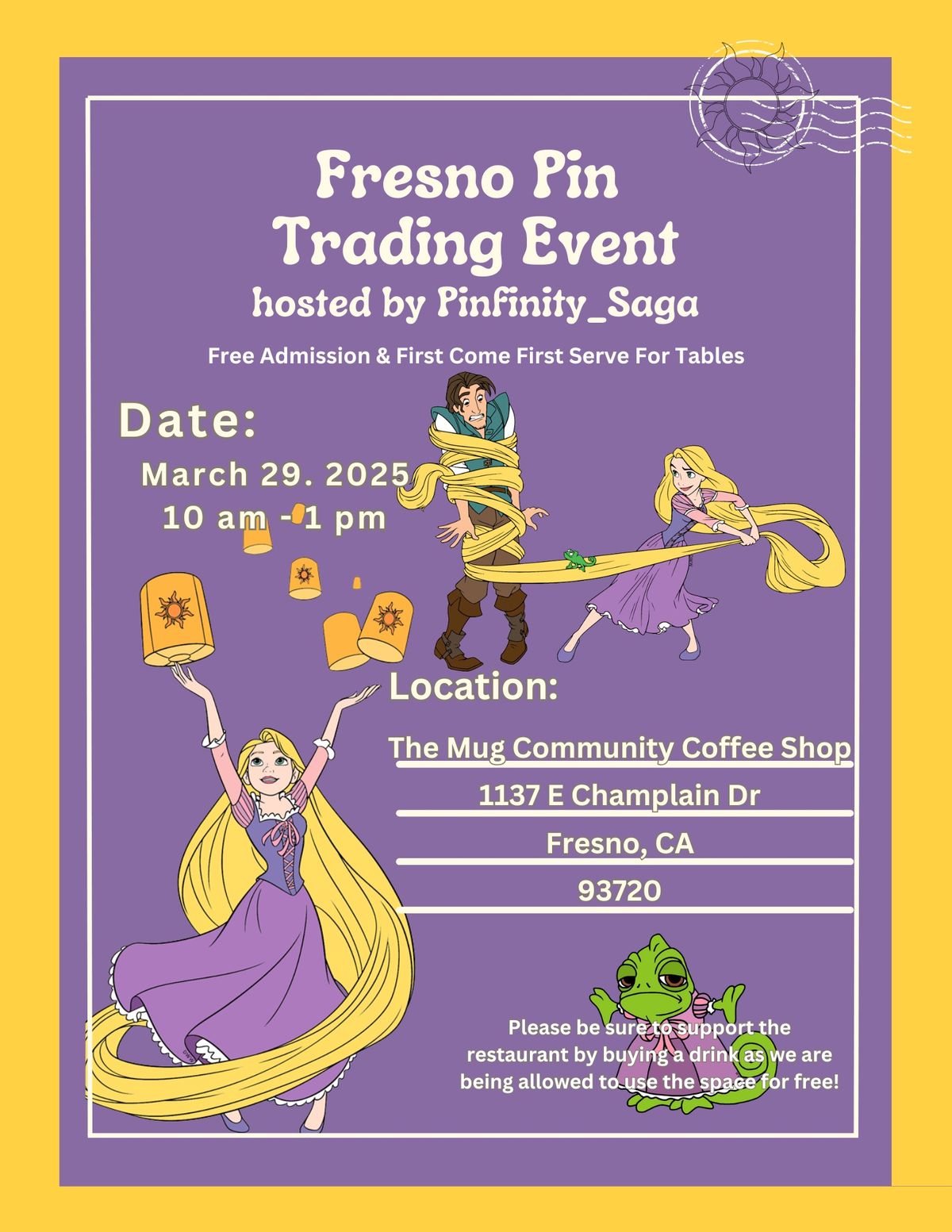 Fresno Pin Trading Event