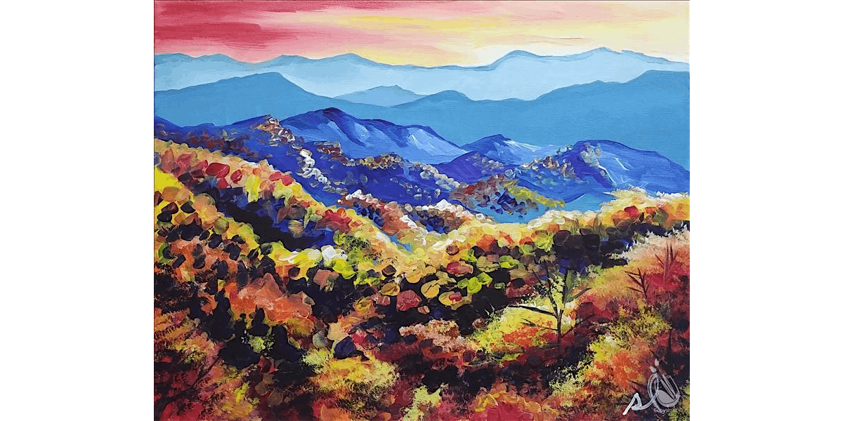 Fall in the Mountains - Paint and Sip in San Antonio | Classpop!\u2122