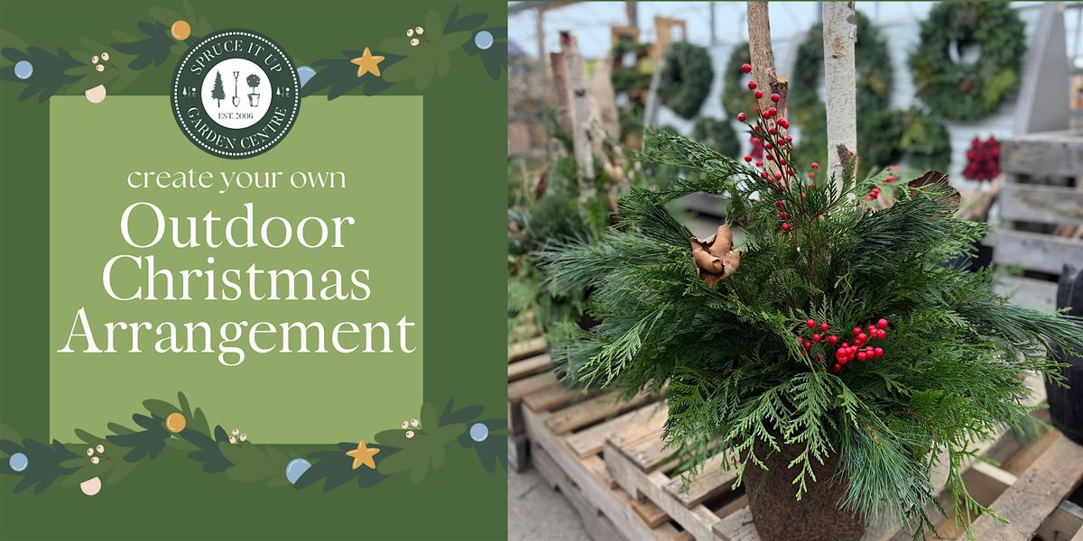 Outdoor Christmas Arrangement