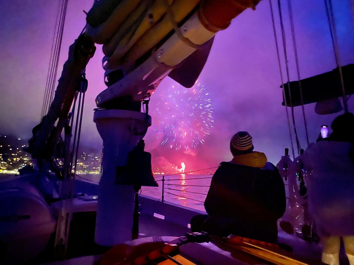 4th of July Fireworks Sail on San Francisco Bay 2025