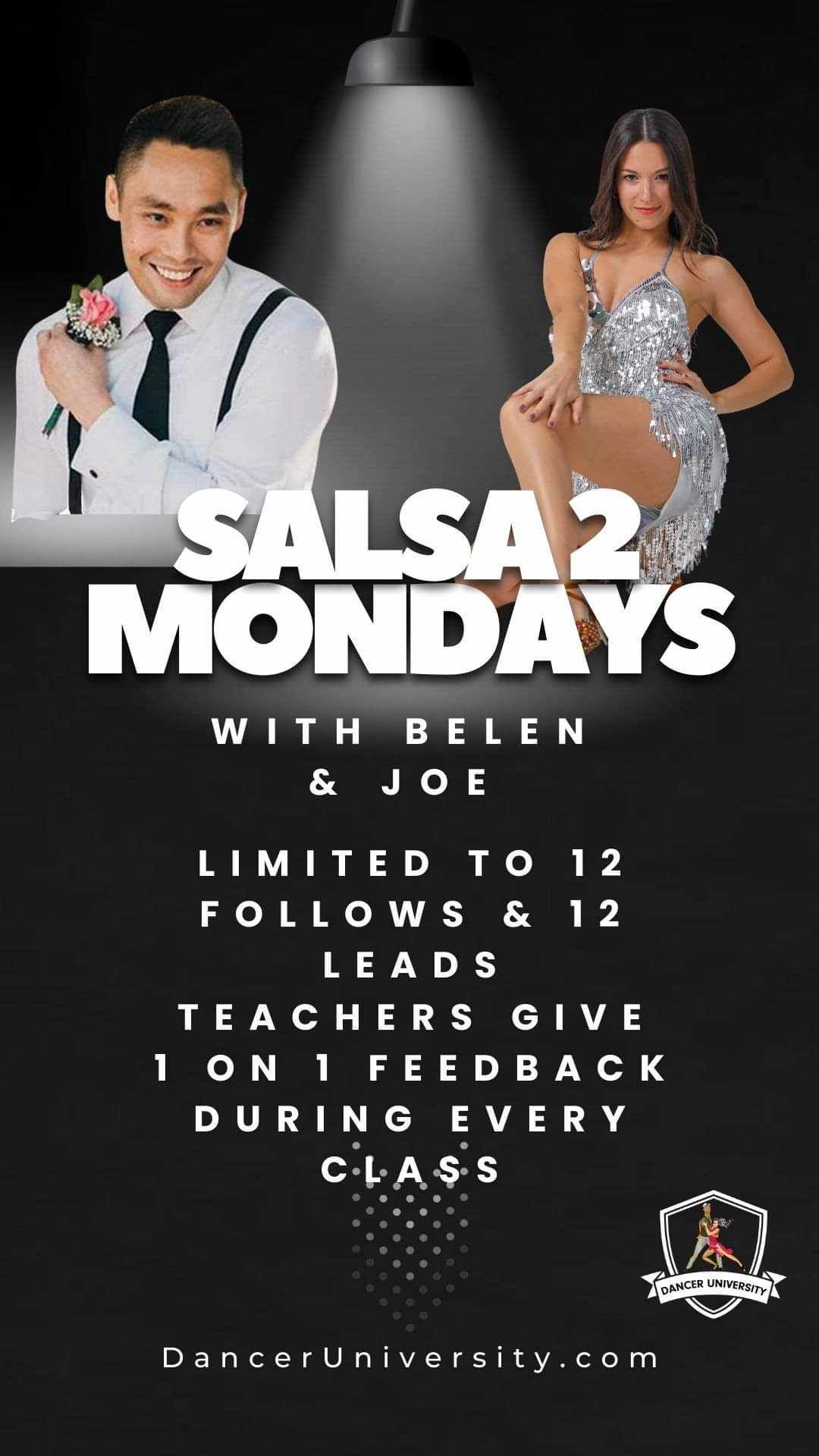 SALSA 2 MONDAYS WITH BELEN & JOE