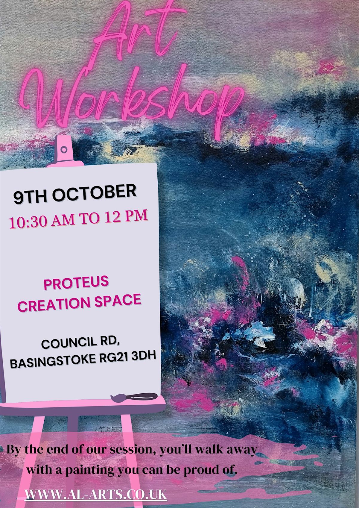 Abstract landscape Art Workshop