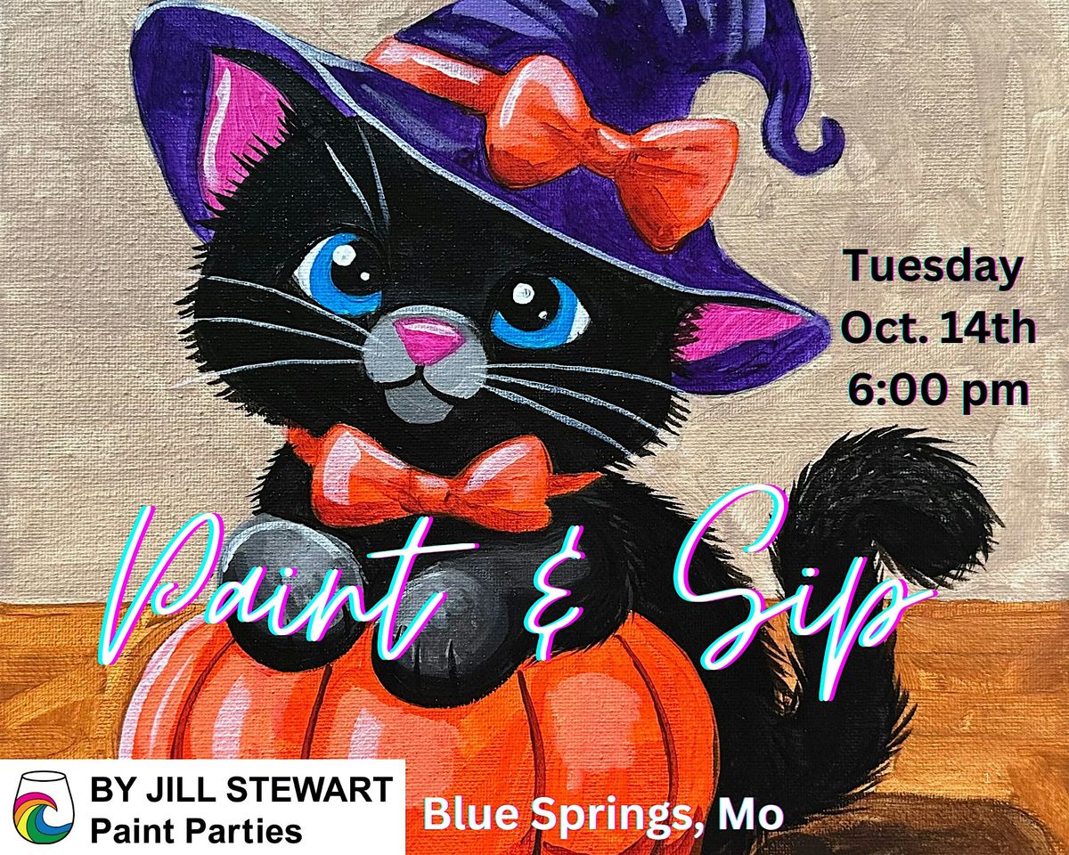Black Cat Paint Party