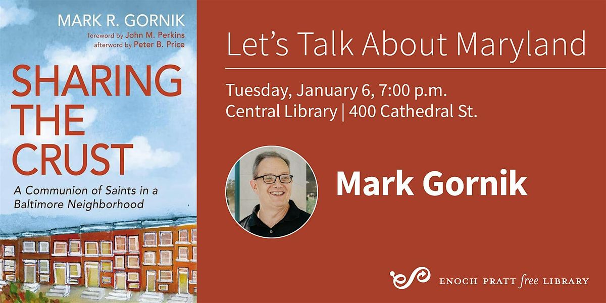 Mark Gornik: "Sharing the Crust"