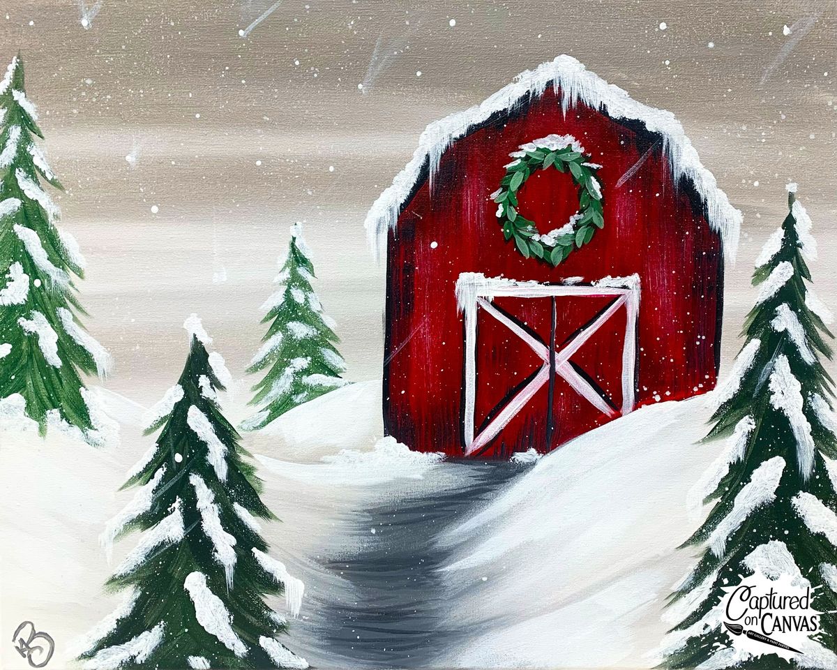 Christmas Barn Paint Party!