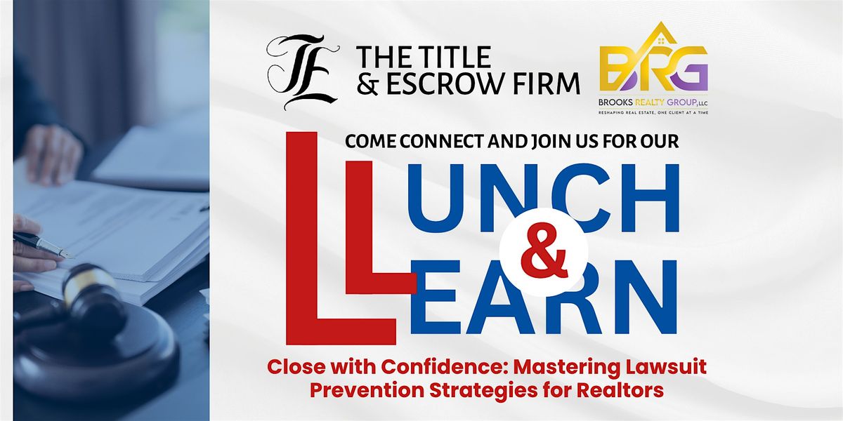 Lunch & Learn: Avoiding Lawsuits 3 CE hours