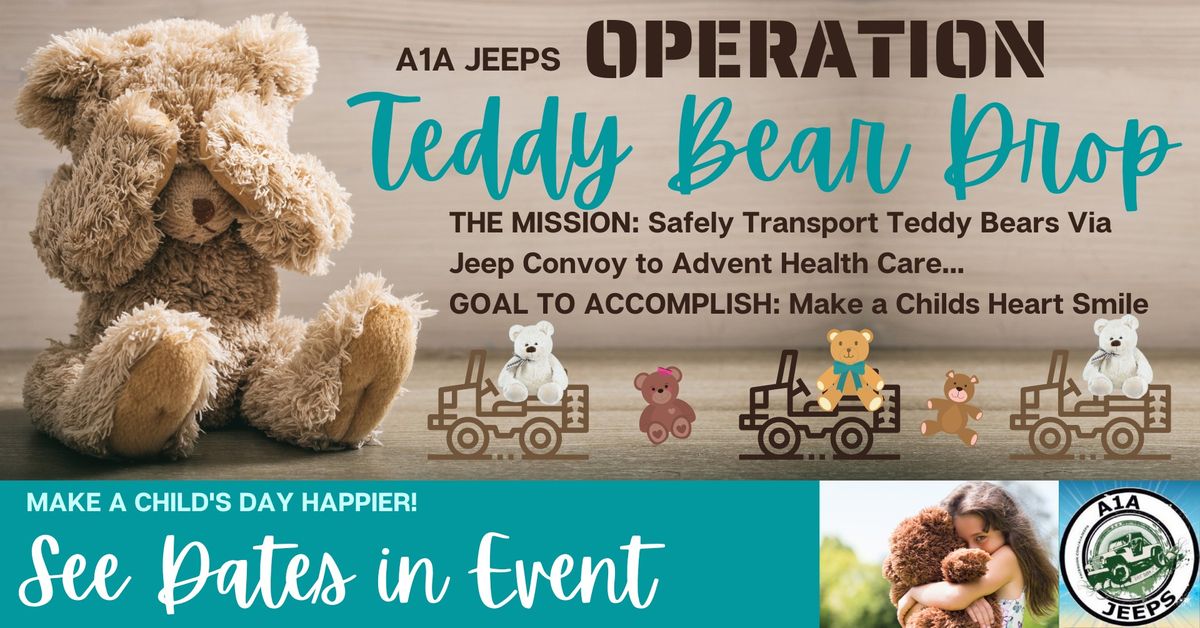 A1AJeeps Teddy Bear Drop