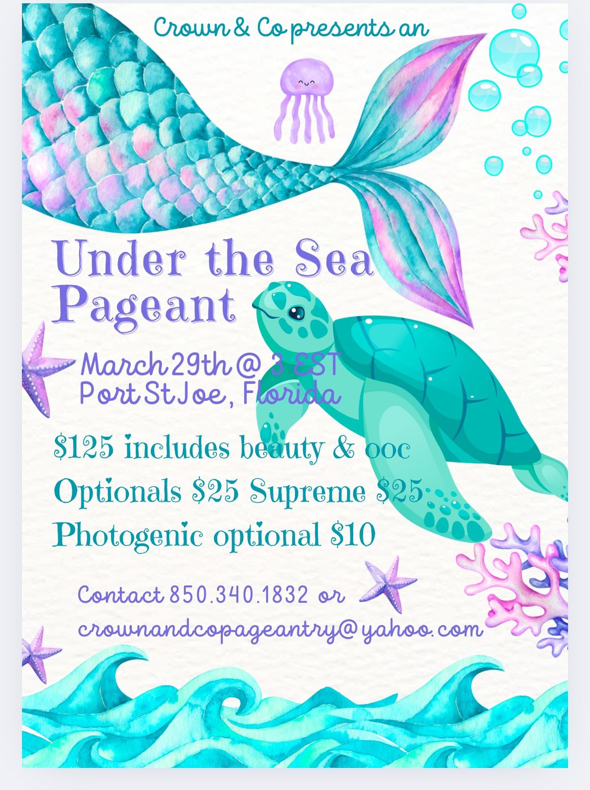 Under the Sea Pageant 