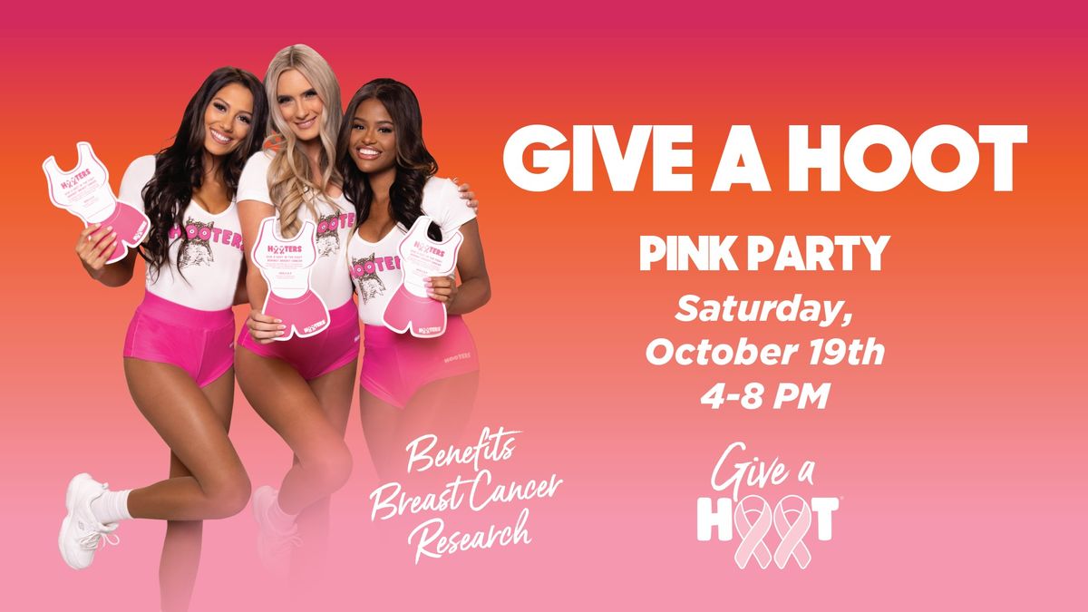 Give A Hoot Pink Party at Hooters of Melbourne