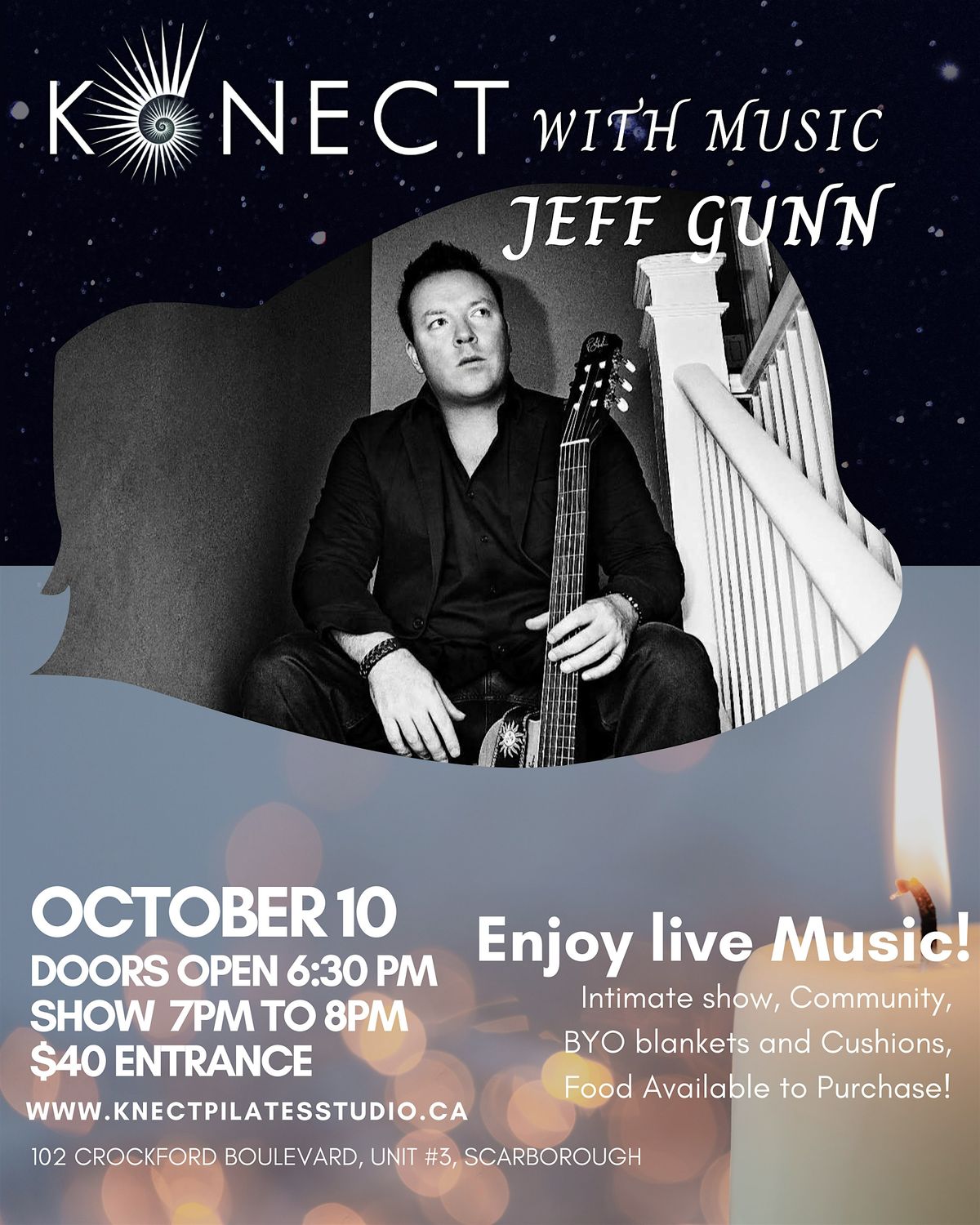 Jeff Gunn's Concert @ the K.nect Pilates Studio