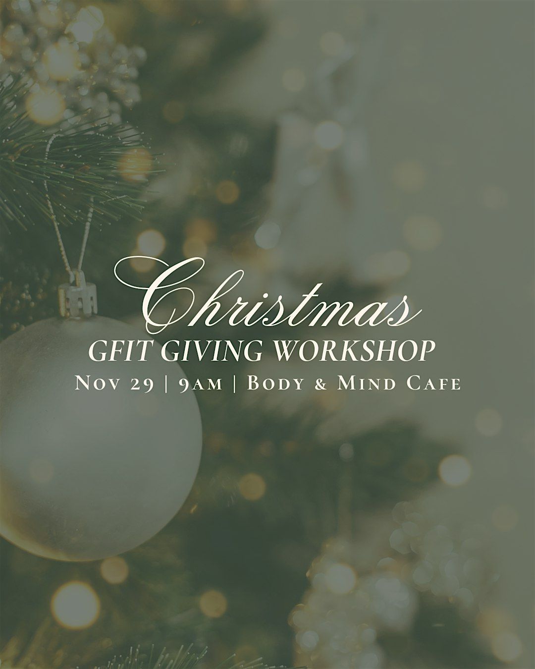Christmas Gift Giving Workshop