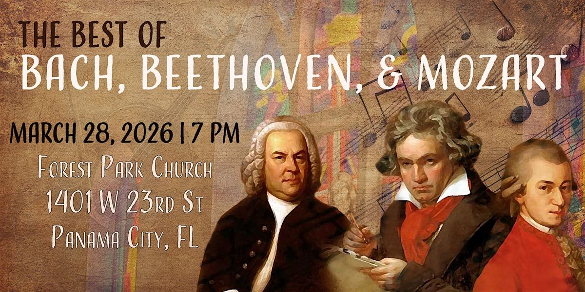 The Best of Bach, Beethoven, & Mozart by Panama City Symphony