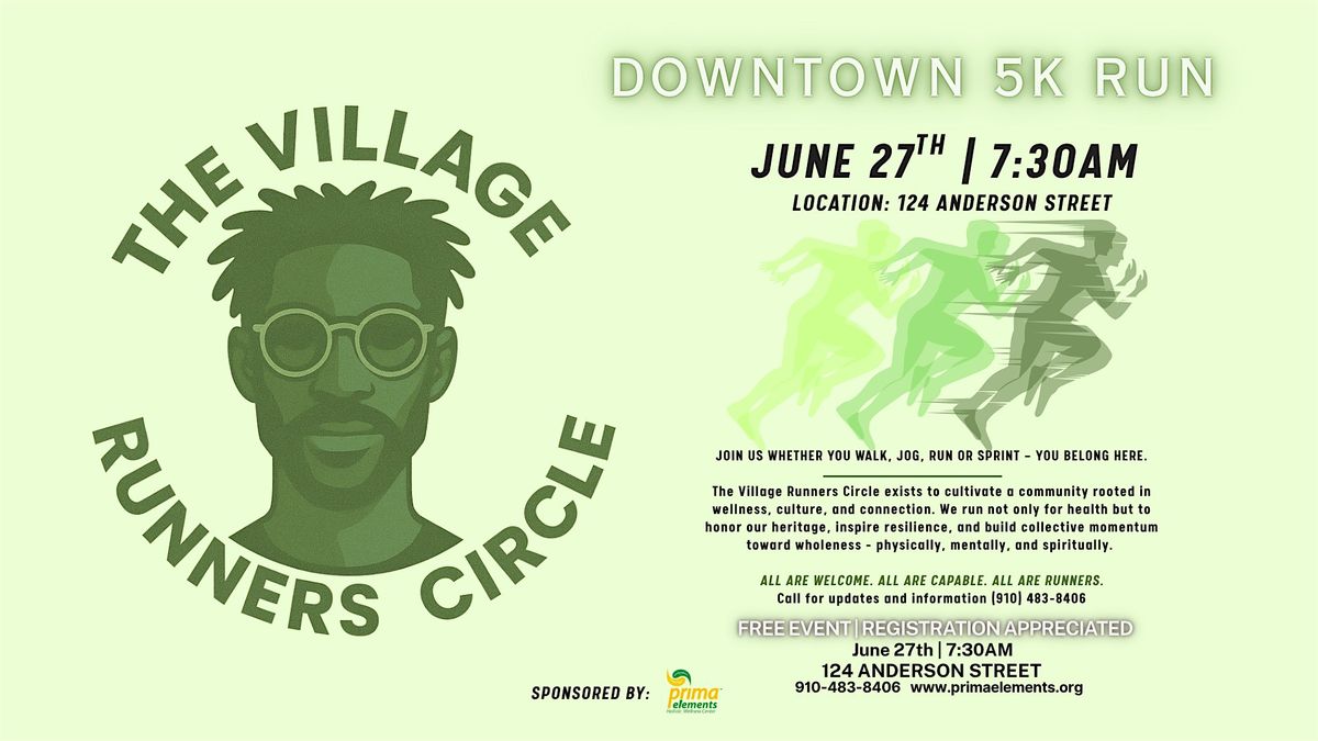 Village Runners Club 5K Run - Free Event!