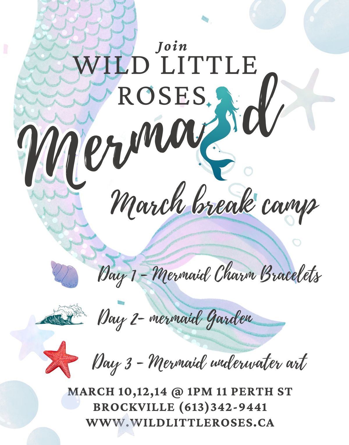 Enchanted Mermaid March break 