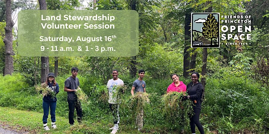 FOPOS Land Stewardship Volunteer Session \/\/ 8.16.25