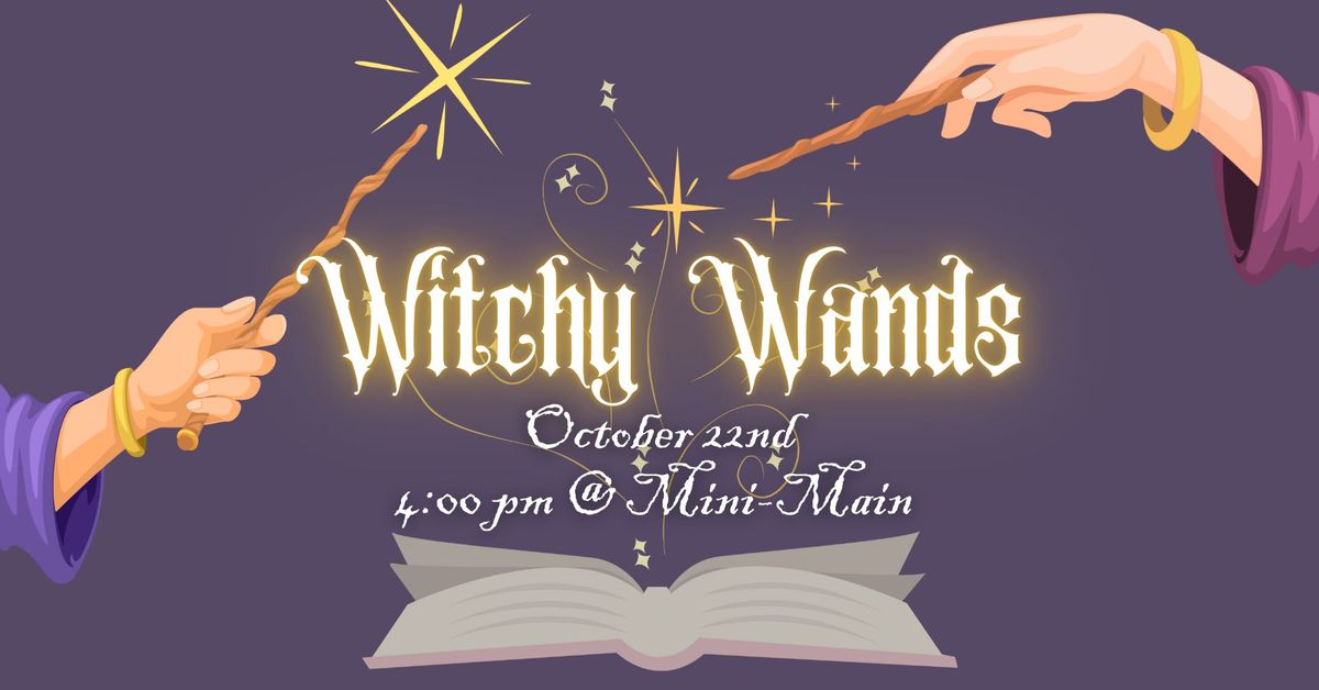 Creepy Creations: Witchy Wands