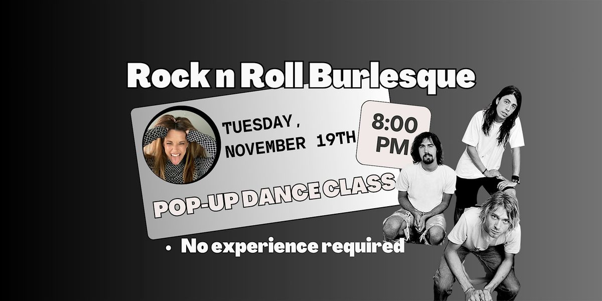 Rock n Roll Burlesque Dance Class