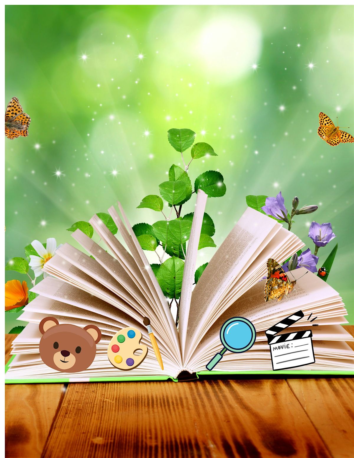 Friends of the Library Book Fest - Endless Stories, Books-Art-Movies