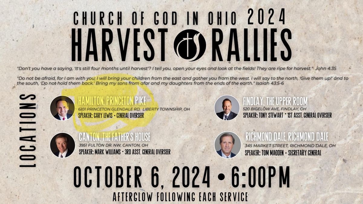 Regional Harvest Rally