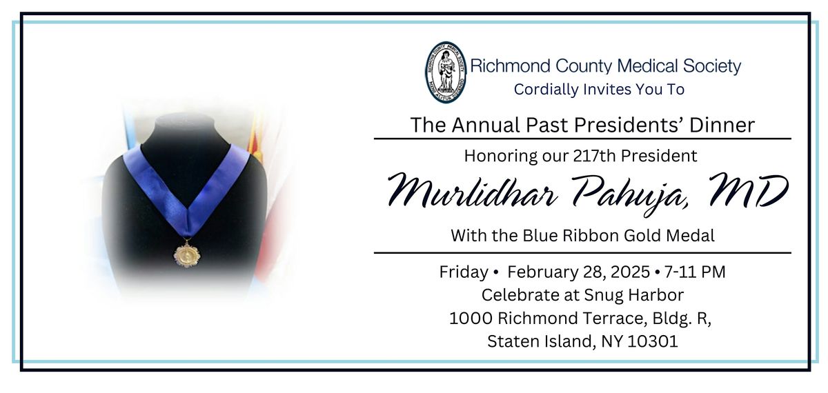 Richmond County Medical Society Past Presidents Dinner (Member)