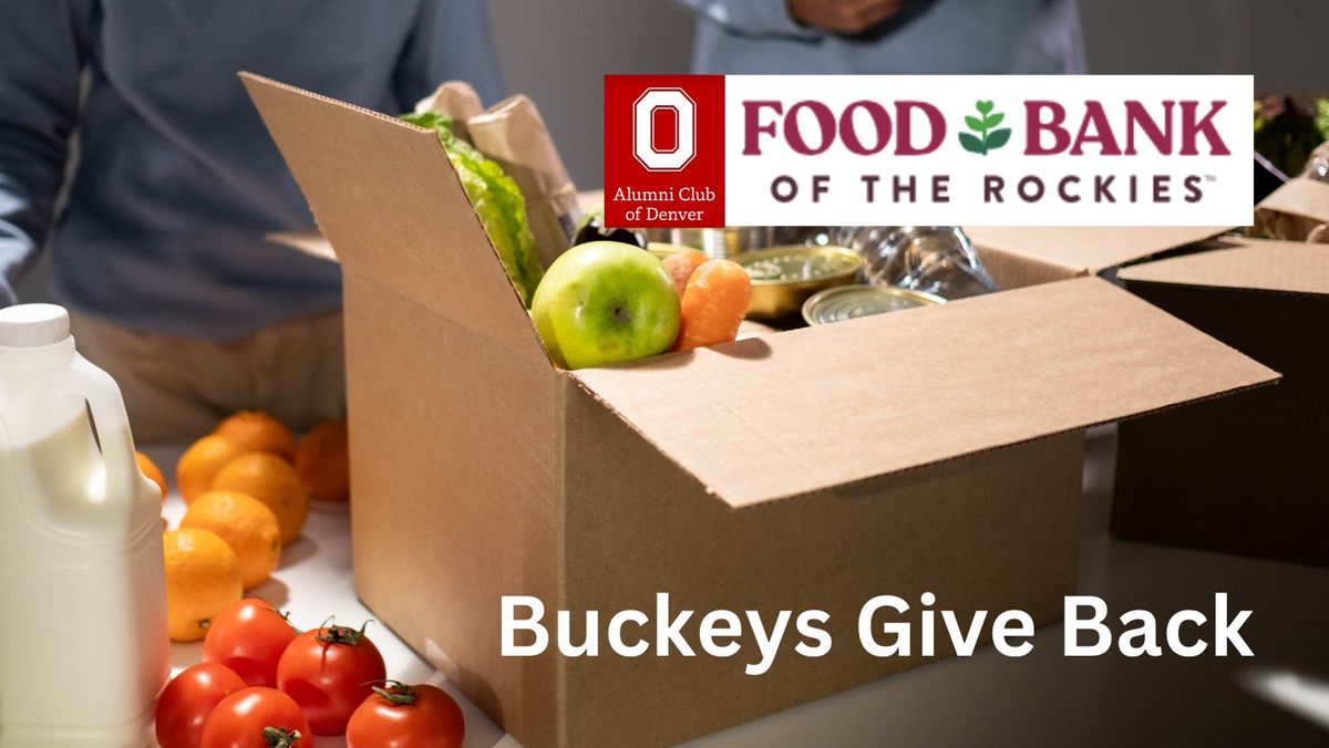 Buckeyes Give Back - Food Bank of the Rockies 