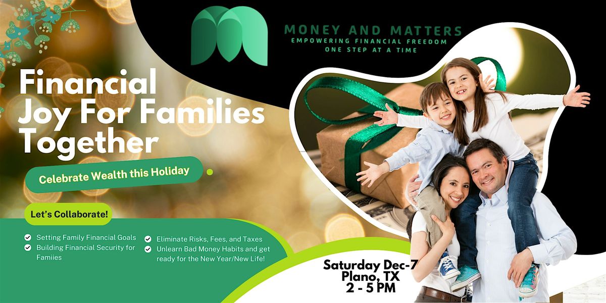 Financial Joy For Families Together