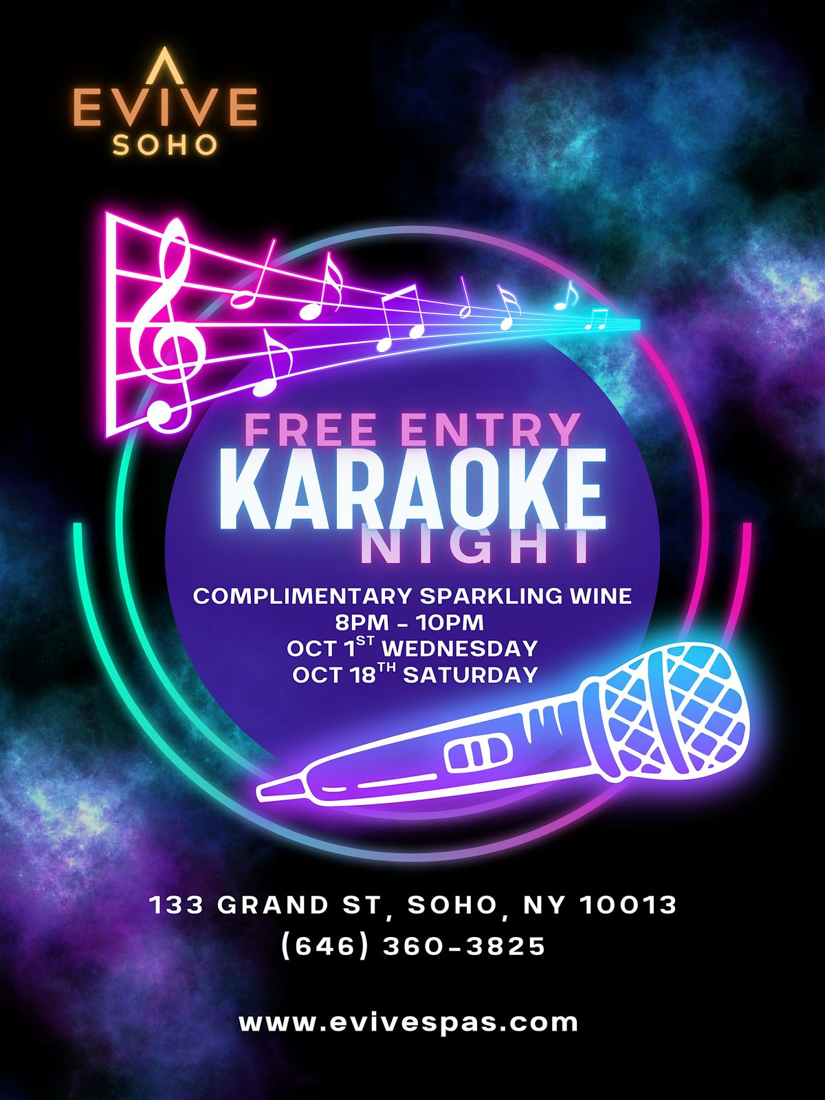 Evive Karaoke Night