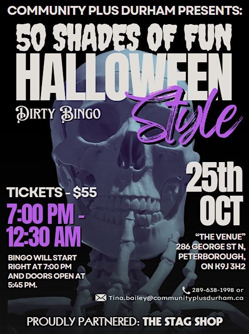 50 SHADES OF FUN- DIRTY BINGO - HALLOWEEN STYLE
