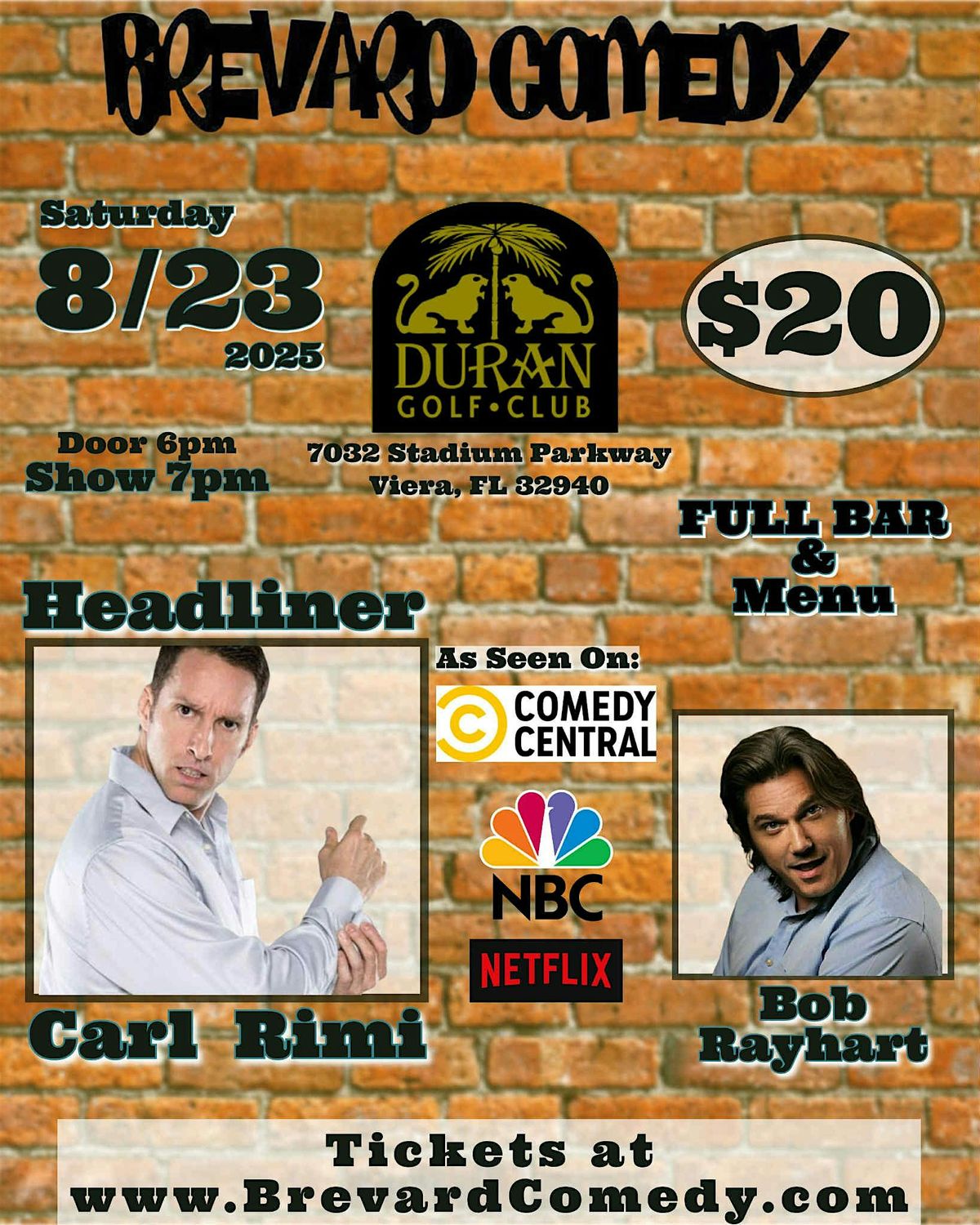 Brevardcomedy at Duran Golf Club