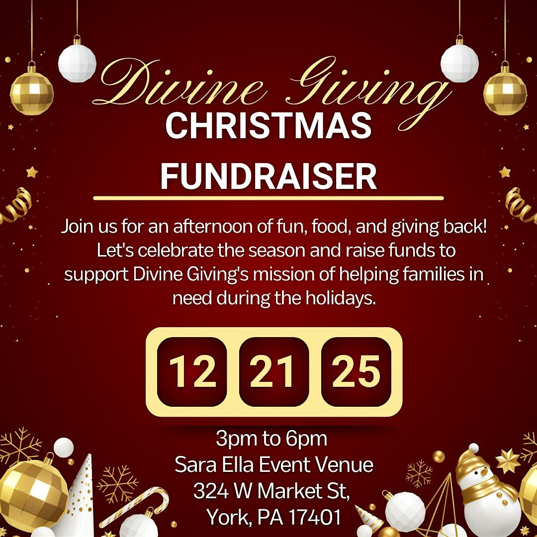 Divine Giving Annual Fundraising Mixer