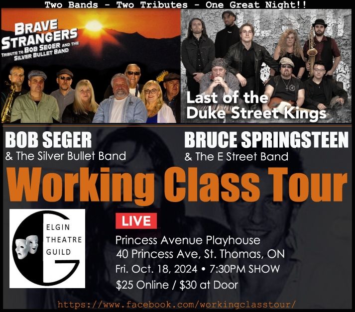 Seger\/Springsteen Tribute at the Princess Avenue Playhouse