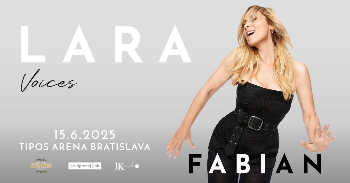 LARA FABIAN SA VR\u00c1TI PO ROKOCH DO BRATISLAVY S TURN\u00c9 VOICES! 